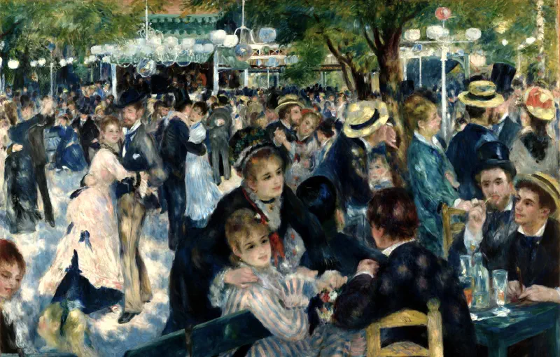 Pierre-Auguste Renoir - Bal du moulin de la Galette